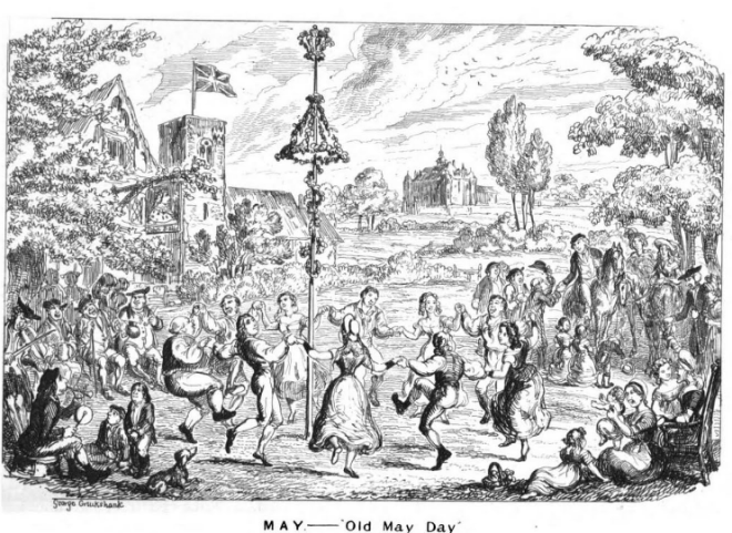 Cruikshank The Comic Almanck for 1836 mai
