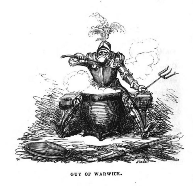 com an 1830 guy of warwick G. Cruikshank